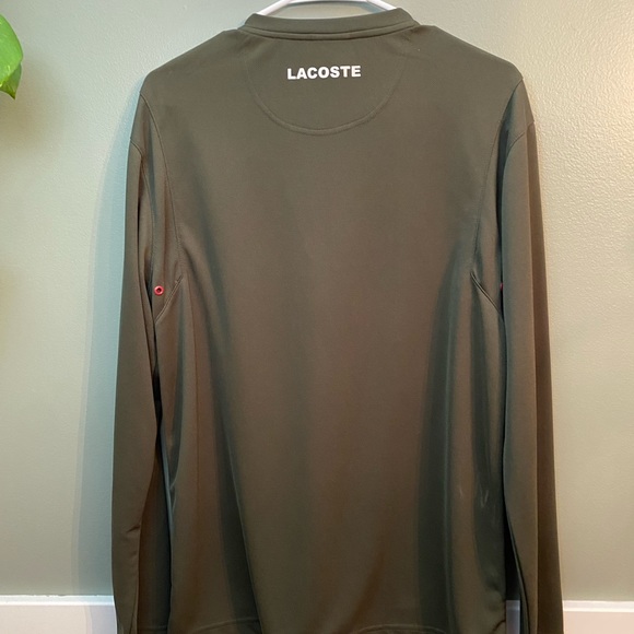 Lacoste mens large lightweight quarter zip. Retail - 40 Selling for - 23 - Picture 3 of 3
